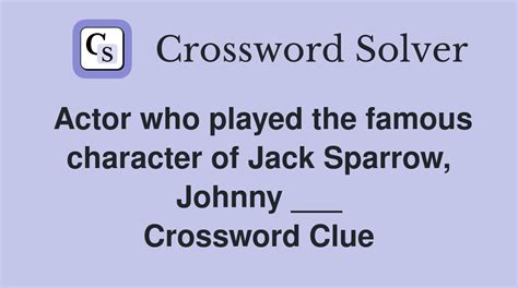 ctorjack|actor jack crossword clue.